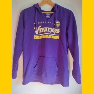 Minnesota Vikings Football Women Scoop Neck Hoodie